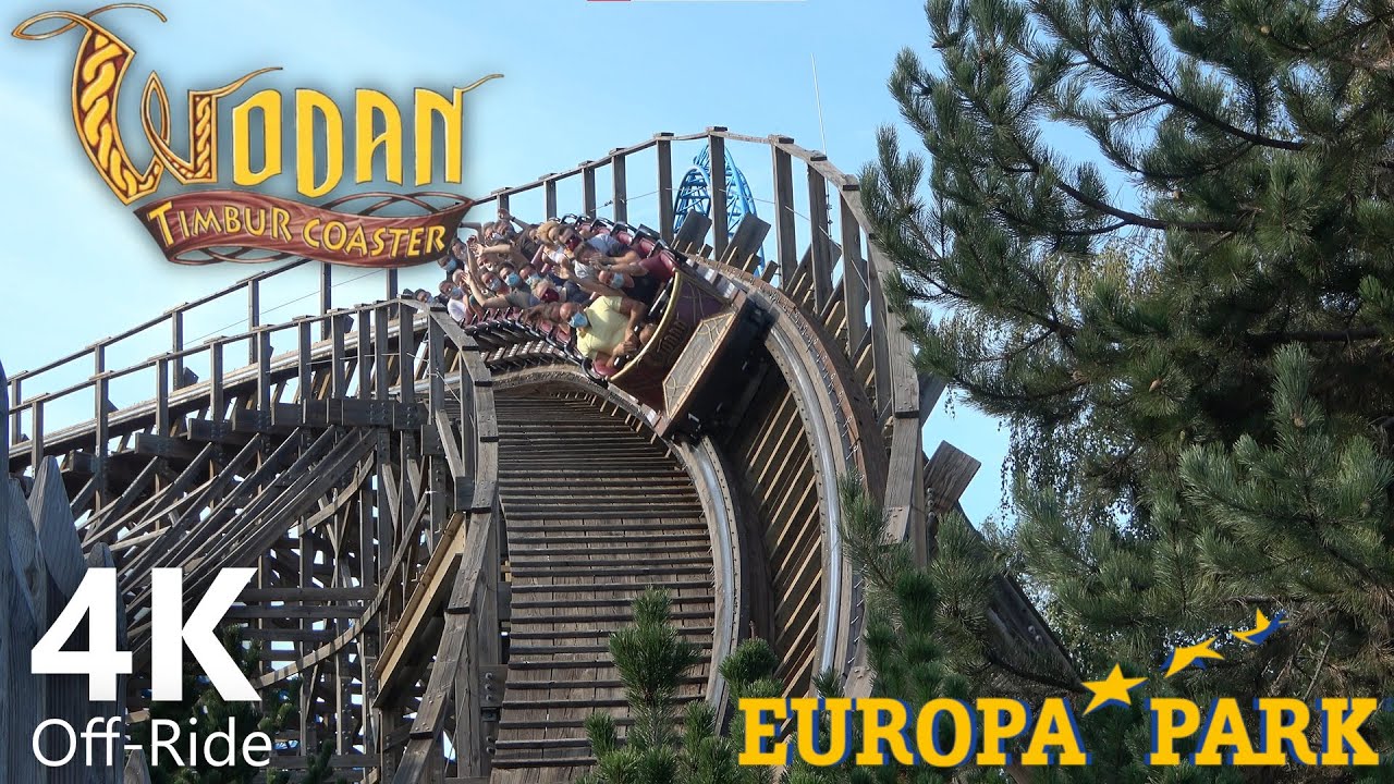 Wodan - Timbur Coaster - 4K UHD Off-Ride - Europa Park - GCI Wooden Coaster - Cinematic