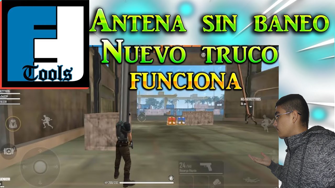 Como Poner Antena en free fire Sin Baneo usando nuevo ff tools truco 2022