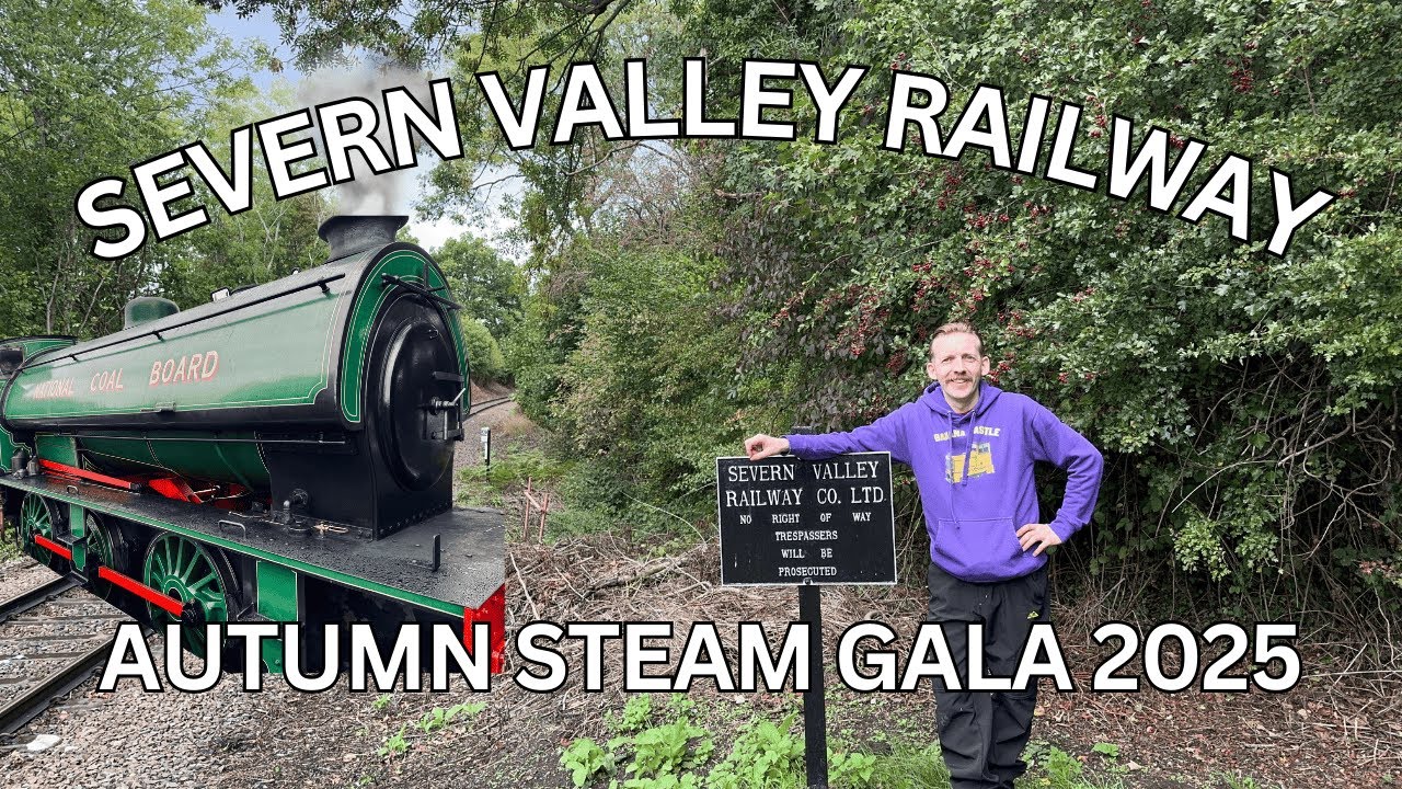 TRAINS GALORE | Severn Valley Railway Autumn Steam Gala 2025