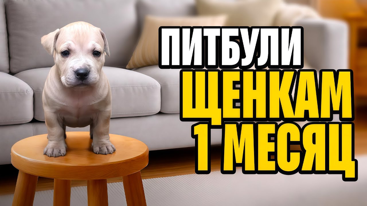 АМЕРИКАНСКИЕ ПИТБУЛИ! ЩЕНКАМ ОДИН МЕСЯЦ! СМОТРИМ КАК ИЗМЕНИЛИСЬ