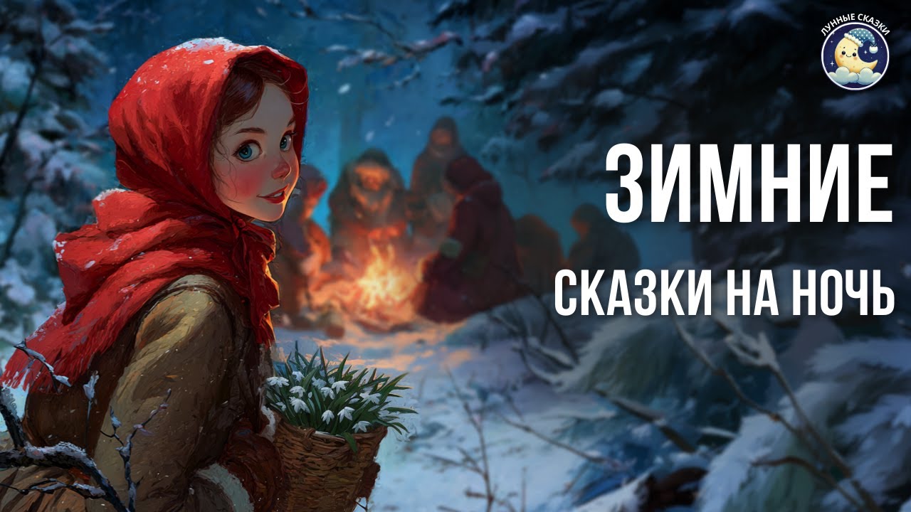 Зимние сказки на ночь у камина | 12 месяцев | Морозко | Волшебные сказки на ночь для взрослых