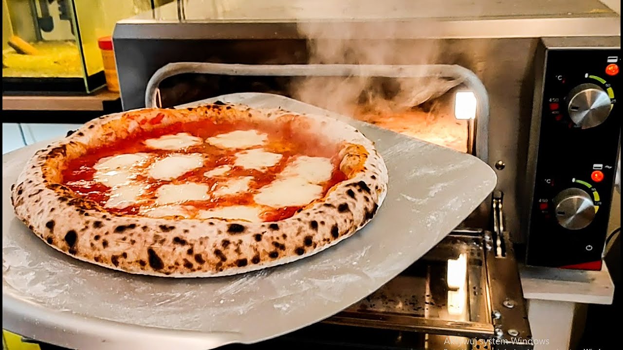 Pizza Margherita Napoletana - Effeuno P134H - 490°C