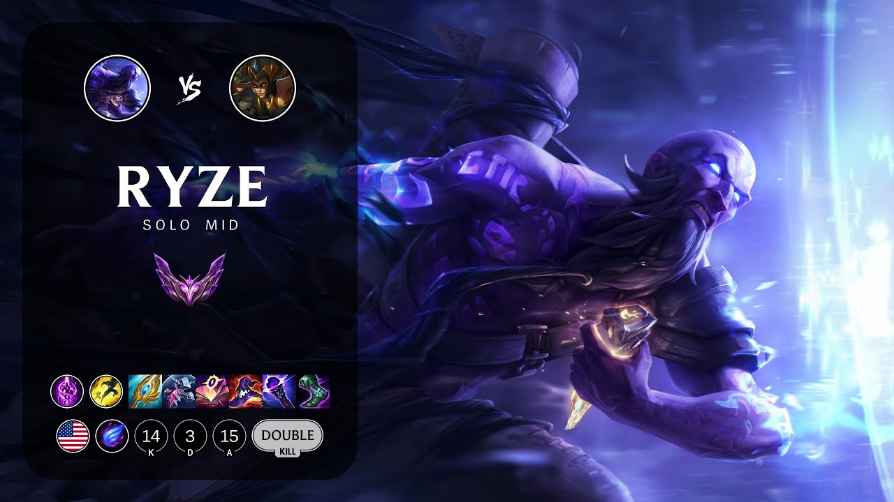 Ryze Mid vs Cassiopeia - NA Master Patch 14.1