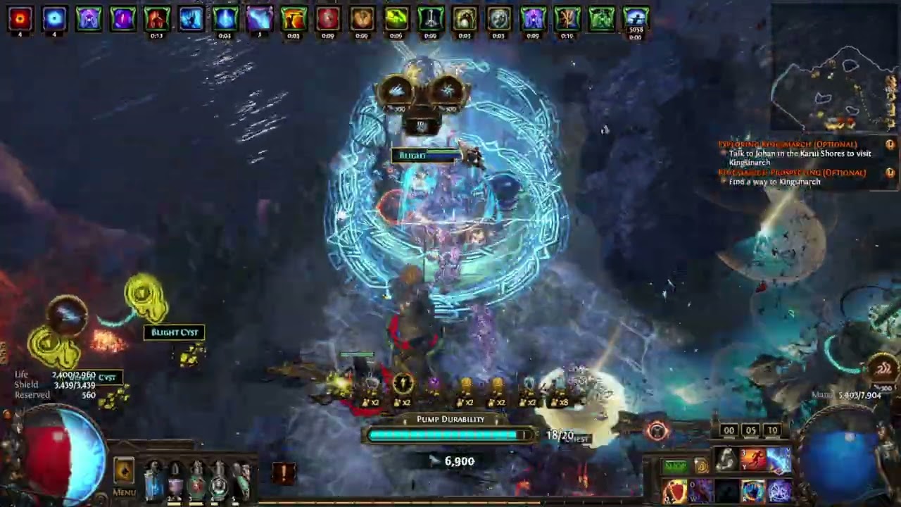 [3.28] Archmage Shock Nova of Procession Hierophant lv97 - Indigon TEST