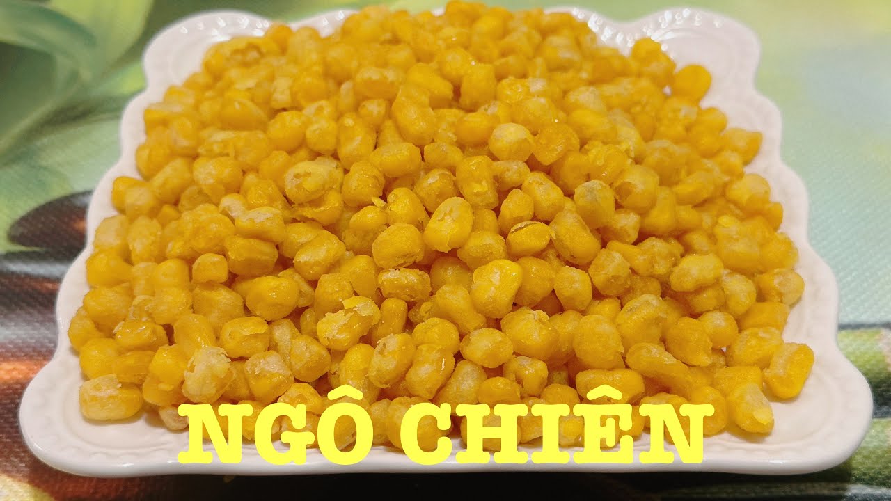 NG&Ocirc; CHI&Ecirc;N gi&ograve;n tan,gi&ograve;n l&acirc;u, v&agrave;ng ruộm ngọt lịm với c&aacute;ch chi&ecirc;n v&agrave; pha bột c&ocirc;ng thức nh&agrave; h&agrave;ng.