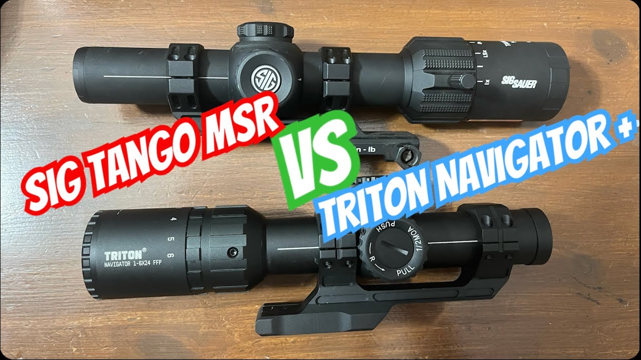 💥BATTLE OF THE BUDGET SCOPES💥SIG TANGO vs TRITON NAVIGATOR