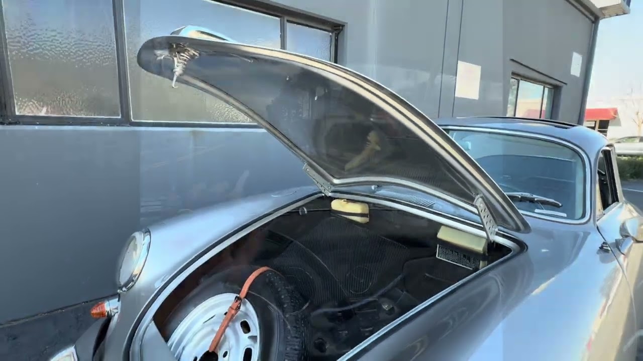 1964 Porsche 356 SC Sunroof Coupe Silver/Black