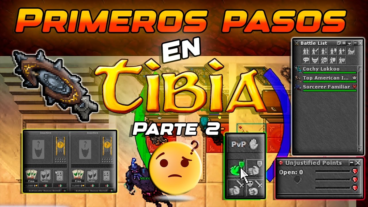 Primeros Pasos para novatos y Old School en Tibia - Prey, Sistema de pvp, Battle, Reward Diario