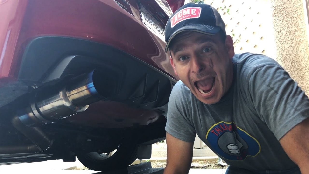 DIY東名チタンマフラー交換 スバルSTIプロジェクト 深みのあるエキゾーストサウンドを出来たのか？！DIY Tomei Expreme Ti Subaru STI Project