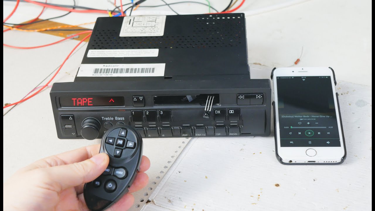 Делаем из автомагнитолы Audi Gamma  Hi-End конфетку на базе Raspberry Pi