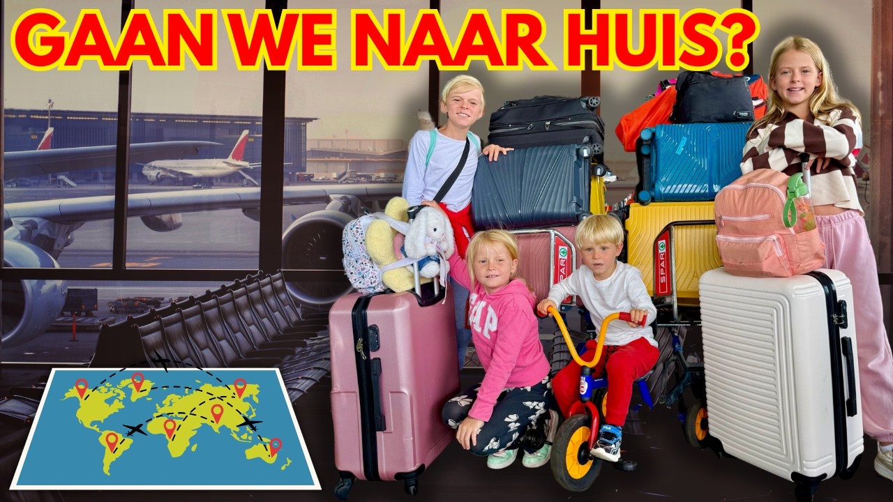 STOPT HIER ONZE WERELDREIS&hellip;? ✈️ (grote beslissing) | Bellinga Vlog #3538