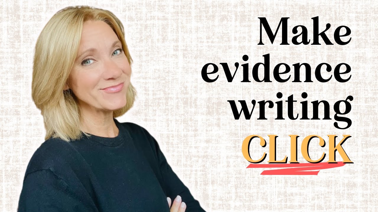Middle School Writers Struggling with Evidence? Try this.