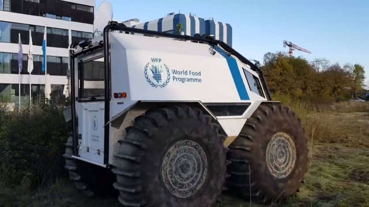 Successful Teleoperation of the Sherp-Vehicle (Demonstration of A.H.E.A.D./KI4HE/MAISHU Projects)