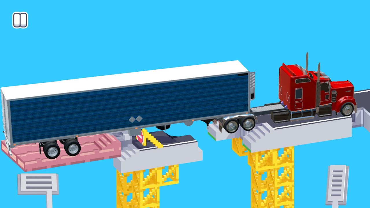 Drive to Victory: Fancade Drive Mad Monster Truck - All Levels ( American Truck Delivery)