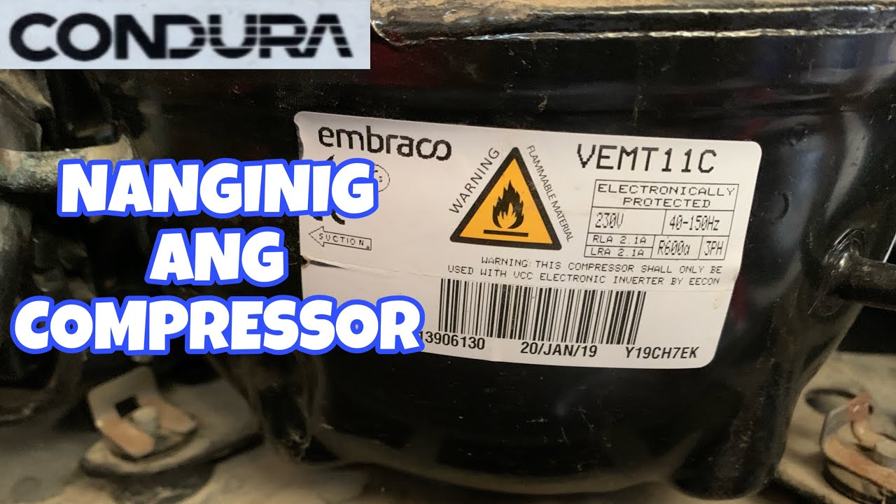 DAHILAN NG PANGINGINIG NG COMPRESSOR ( Condura Negosyo Inverter ) Tutorial