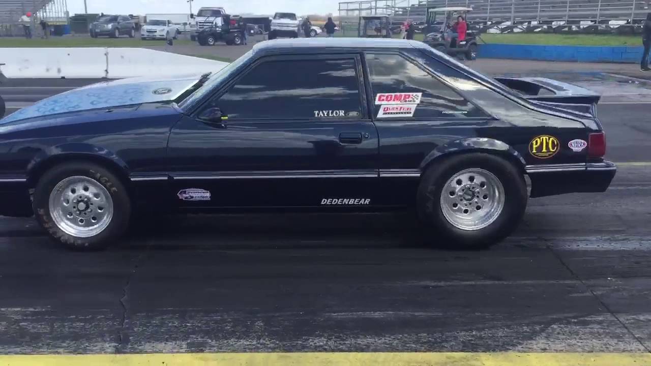 408w Mustang wheelie