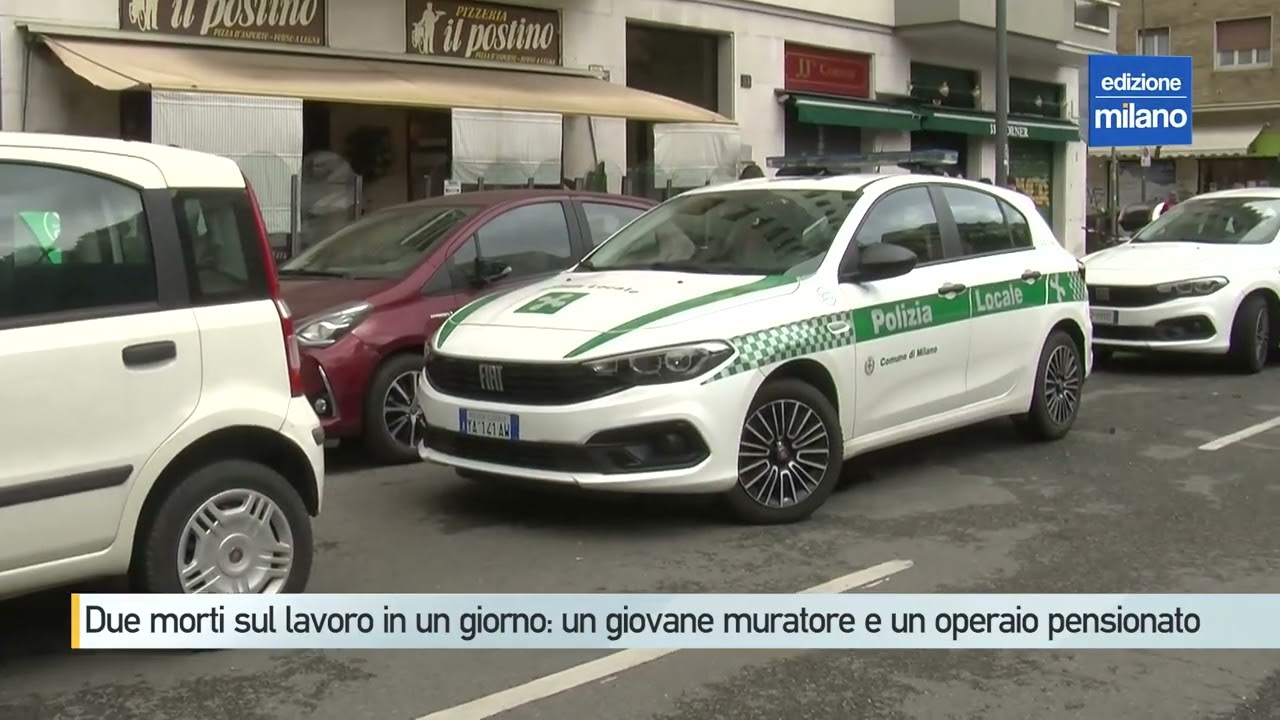 Due morti sul lavoro in un giorno: un giovane muratore e un operaio pensionato