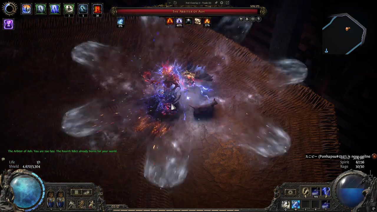 POE2 0.3.0 | 10 Million Falling Thunder Hallow Palm Invoker Monk