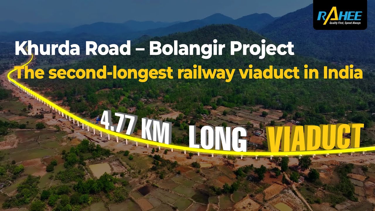 Presenting the newest feather in our cap: The Khurda Road – Bolangir New BG Link Project
