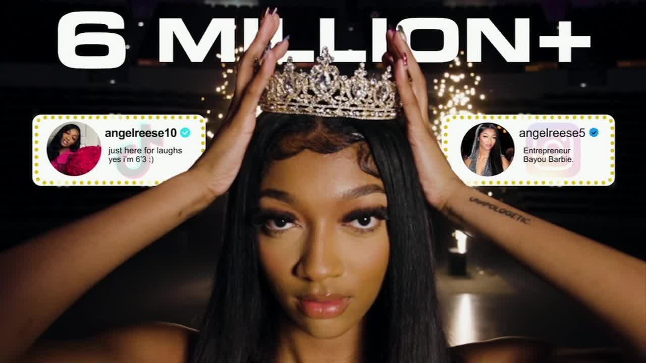Angel Reese balancing basketball & business on and off the court 👑 | SportsCenter