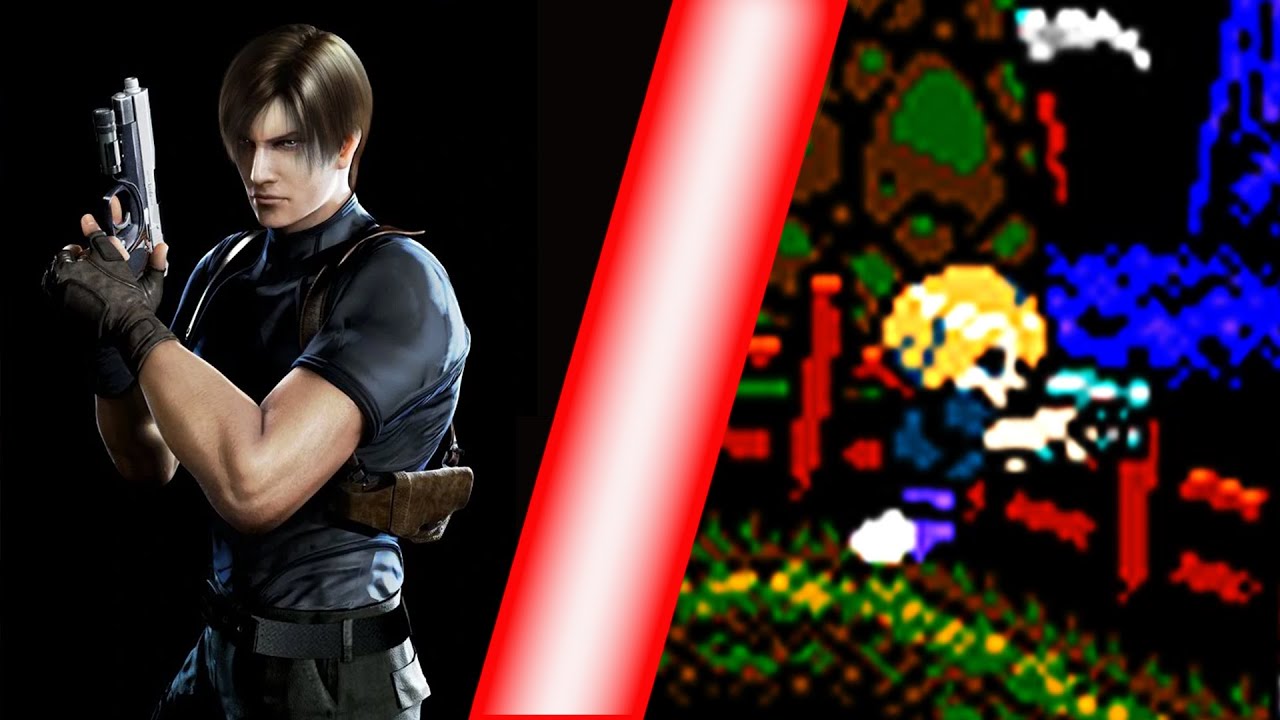 Retro Arcade version of Resident Evil 4 (Itchio Demake)