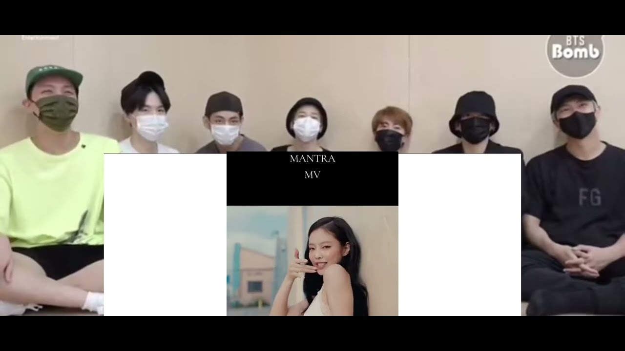 Bts reaction to Jennie moments I found on Tiktok (fake reaction)