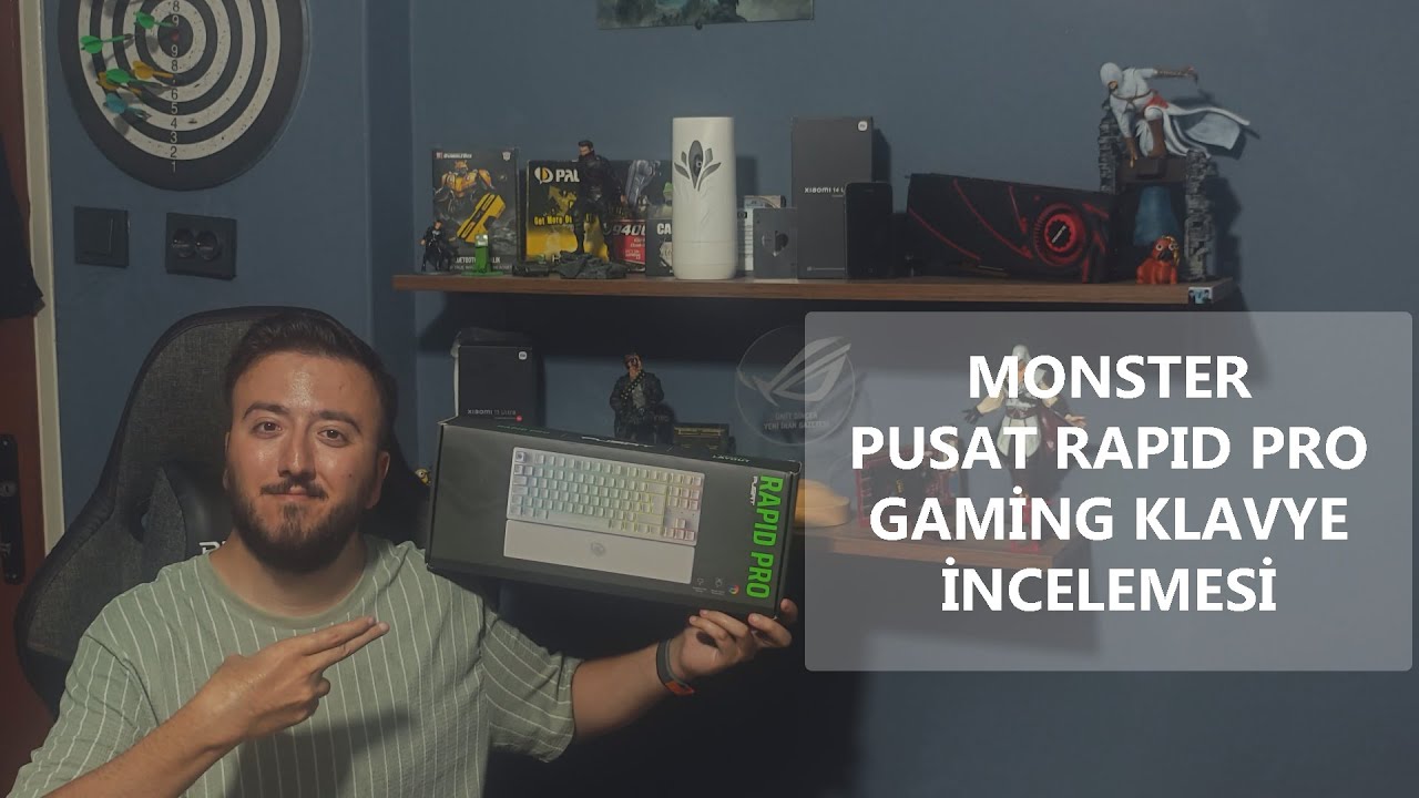 Bu Fiyata Bu Kalite! Monster Rapid Pro TKL Beyaz Klavye İncelemesi