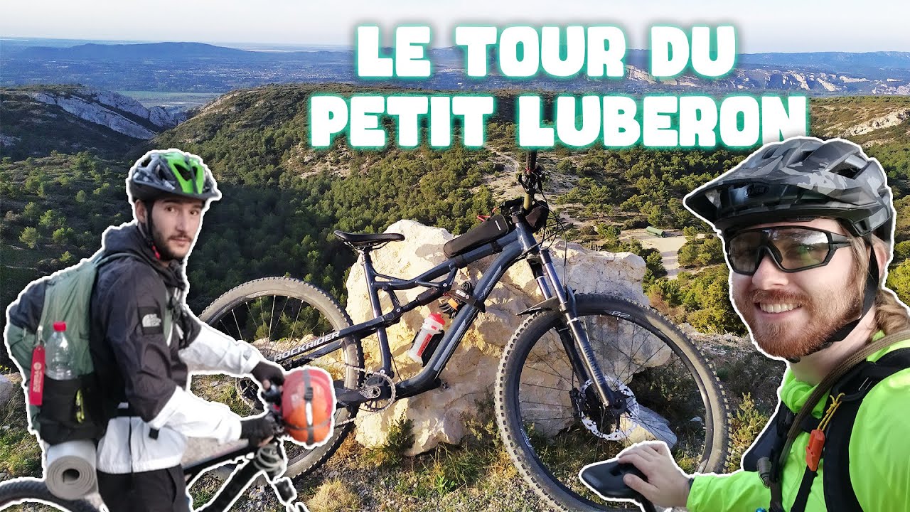 On fait le tour du petit luberon à VTT