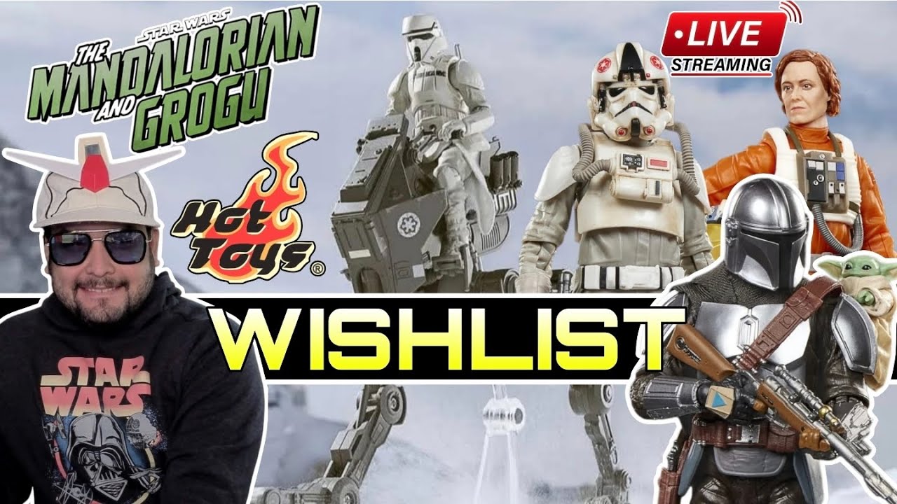 Hot Toys Wishlist | Mandalorian and Grogu Black Series & Vintage Star Wars | 1/6 Scale Figure Talk
