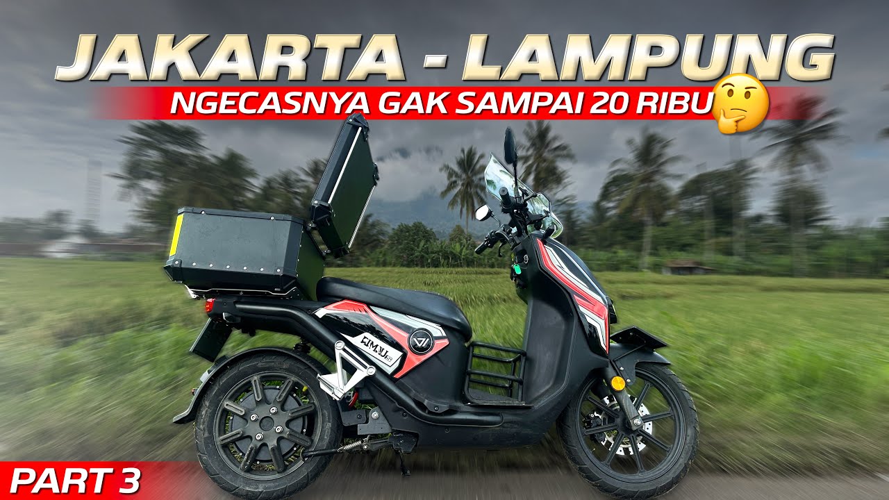 GAK NYANGKA MOTOR LISTRIK TERNYATA SE-IRIT INI‼️Charged Rimau S