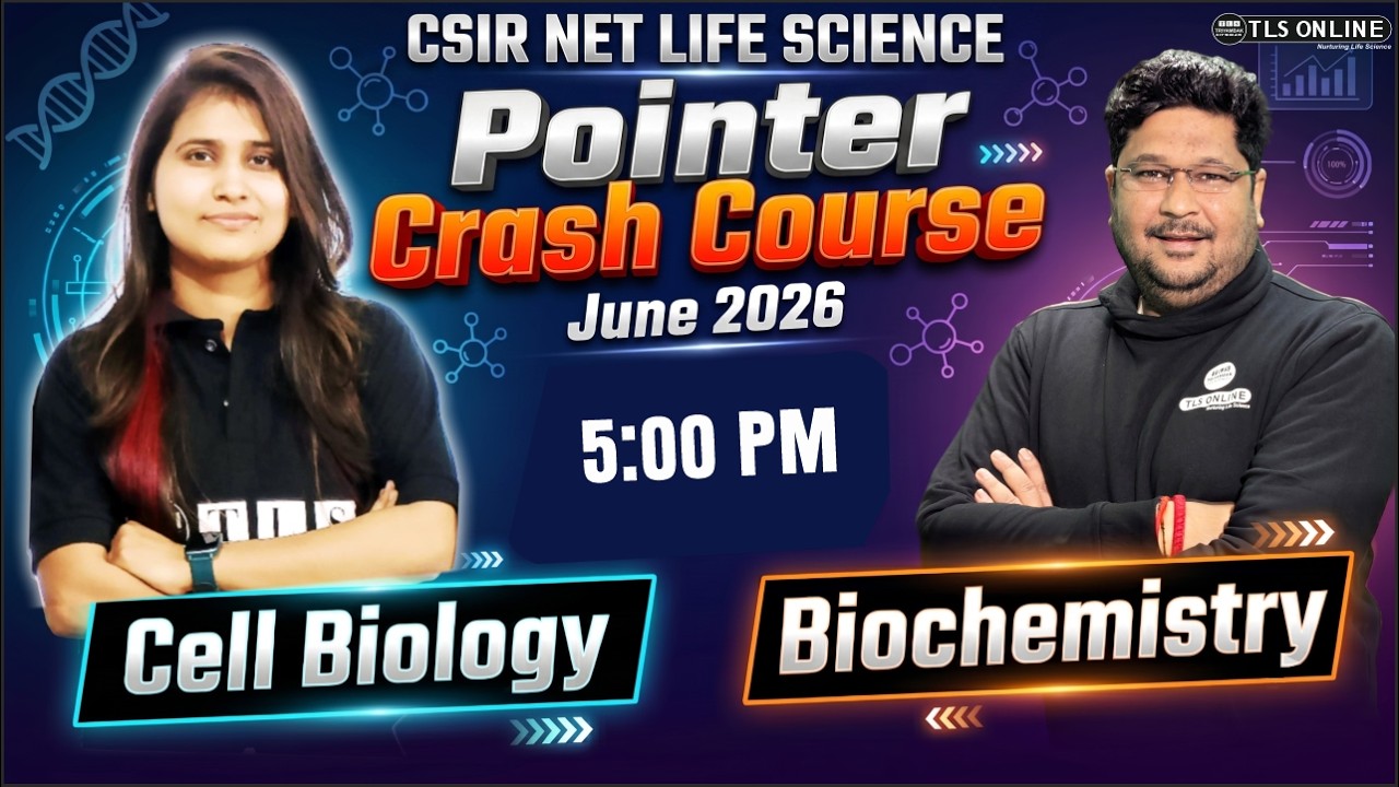𝐏𝐎𝐈𝐍𝐓𝐄𝐑 𝐂𝐑𝐀𝐒𝐇 𝐂𝐎𝐔𝐑𝐒𝐄 | 𝐂𝐄𝐋𝐋 𝐁𝐈𝐎𝐋𝐎𝐆𝐘/𝐁𝐈𝐎𝐂𝐇𝐄𝐌𝐈𝐒𝐓𝐑𝐘 | 𝐂𝐒𝐈𝐑 𝐍𝐄𝐓 𝐋𝐈𝐅𝐄 𝐒𝐂𝐈𝐄𝐍𝐂𝐄 𝐉𝐔𝐍𝐄 𝟐𝟎𝟐𝟔 |