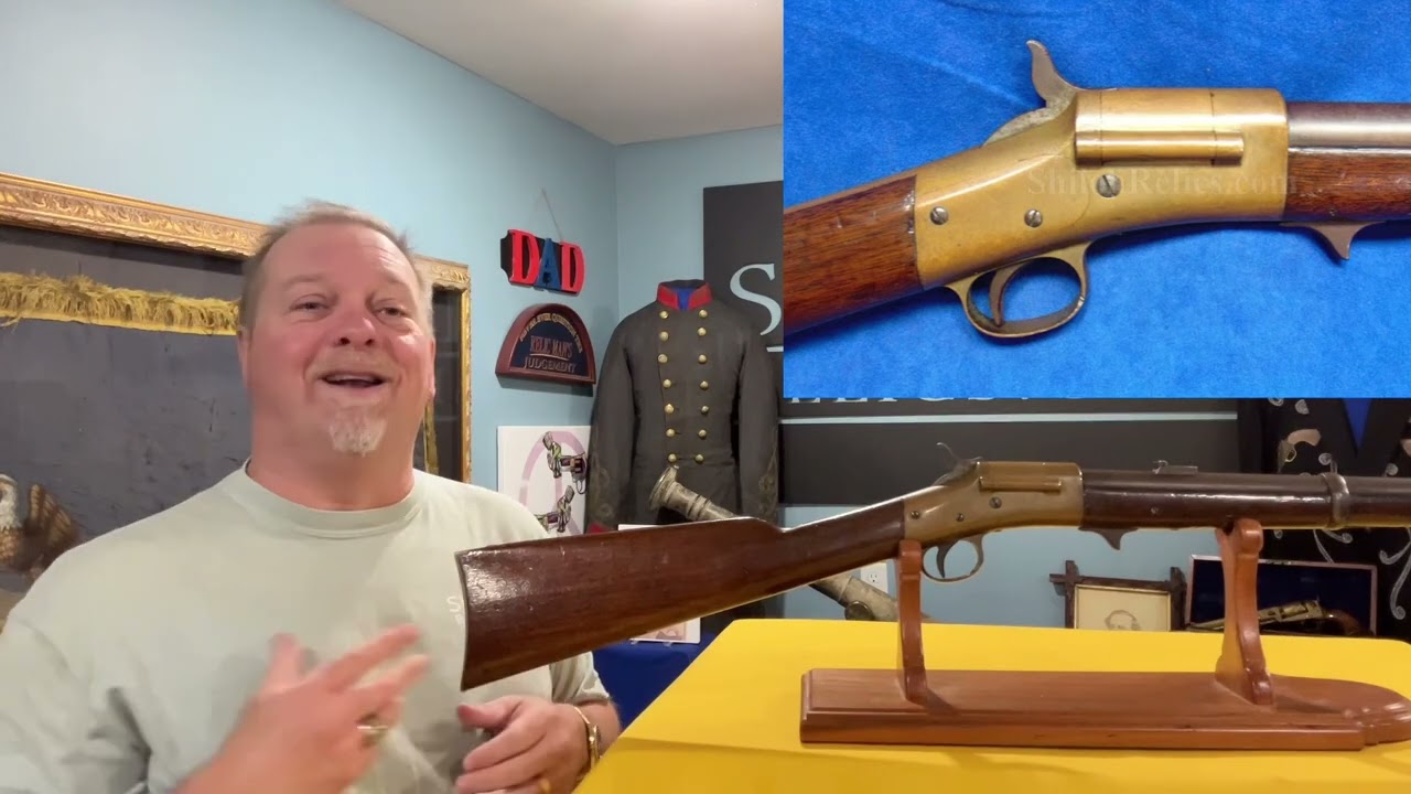 The Civil War Warner Cavalry Carbine Informational Video by Rafael Eledge of ShilohRelics.com
