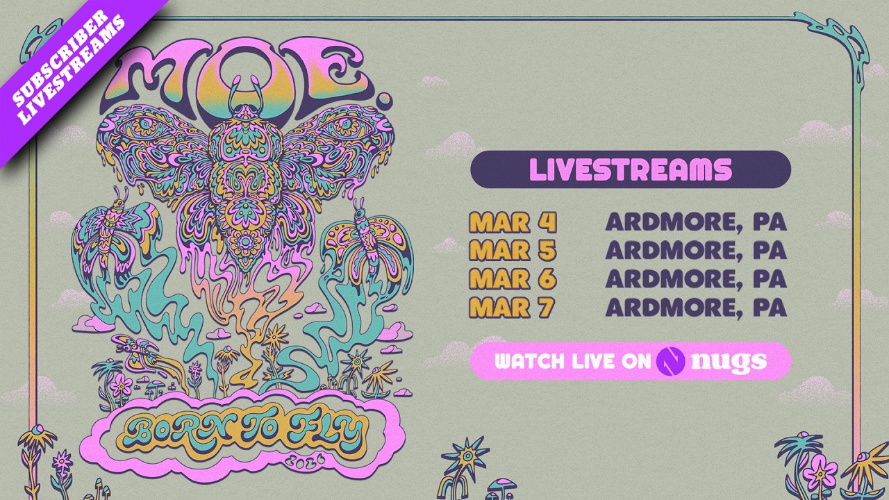 moe. 3/6/2026 Ardmore, PA