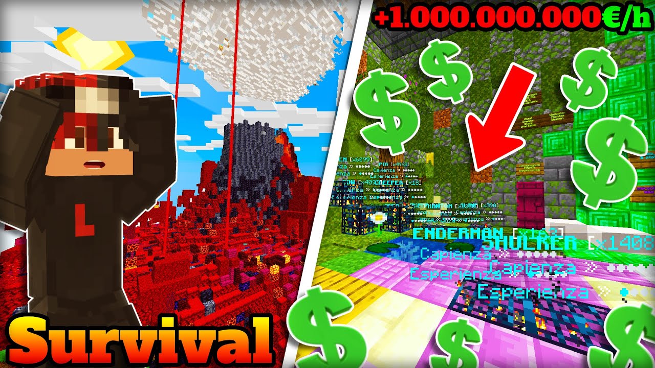 Ho VISITATO la LAND piu' FORTE del SURVIVAL di CORALMC!!