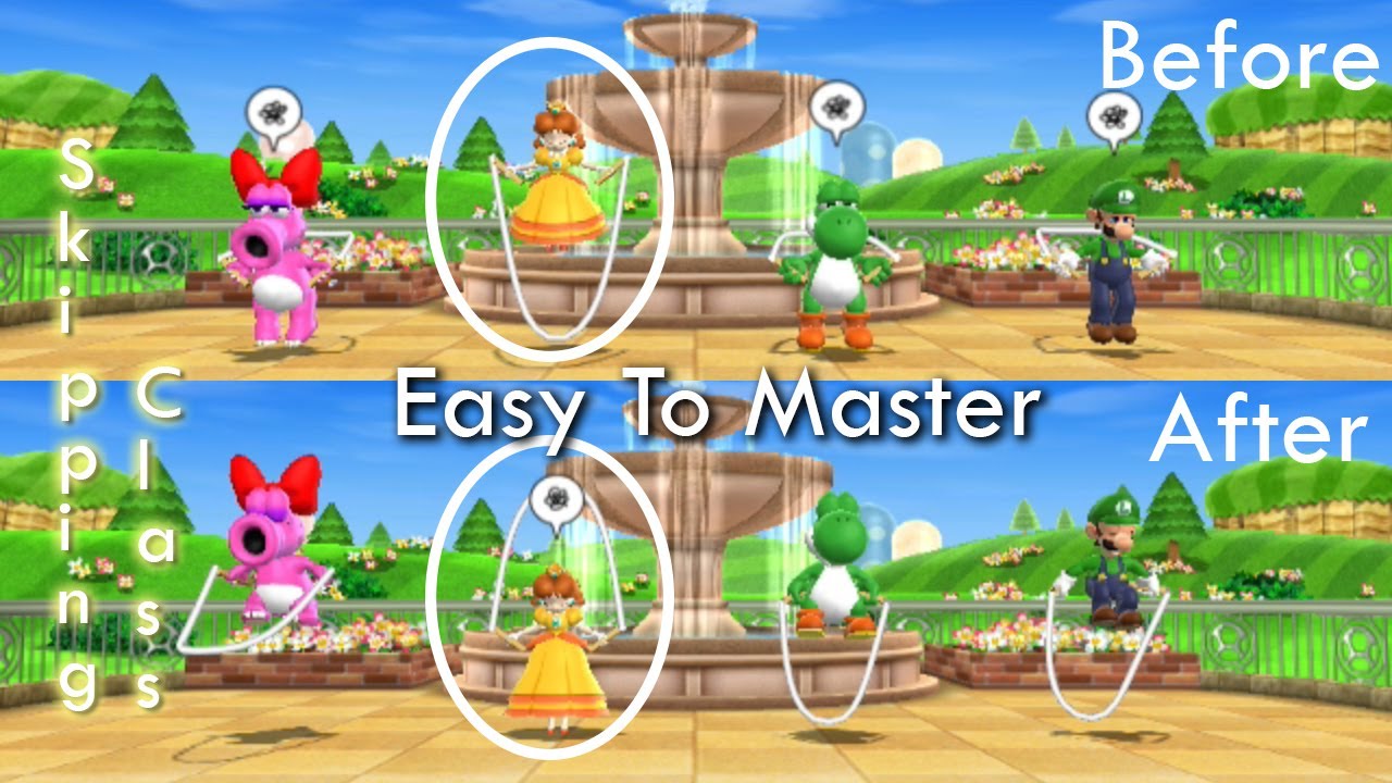 Skipping Class Easy To Master (Mario Party 9)