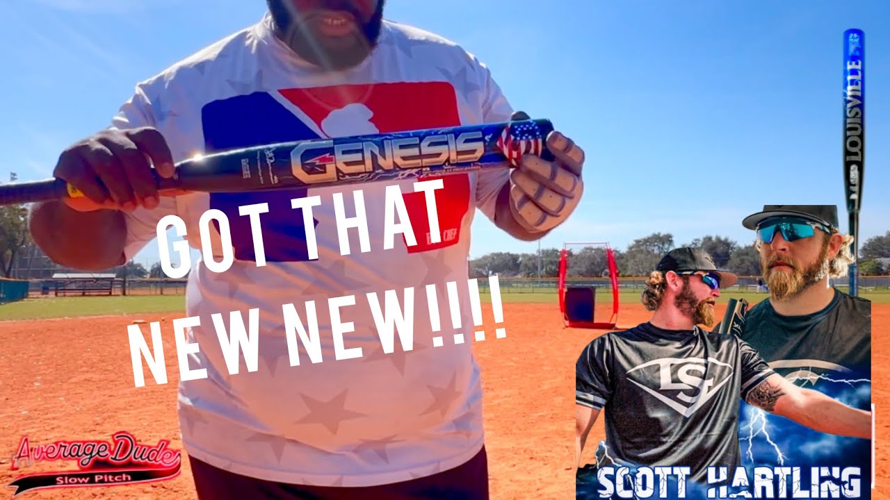 2025 LOUISVILLE GENESIS SCOTT HARTLING USSSA SOFTBALL BAT @AverageDudesSlowpitch