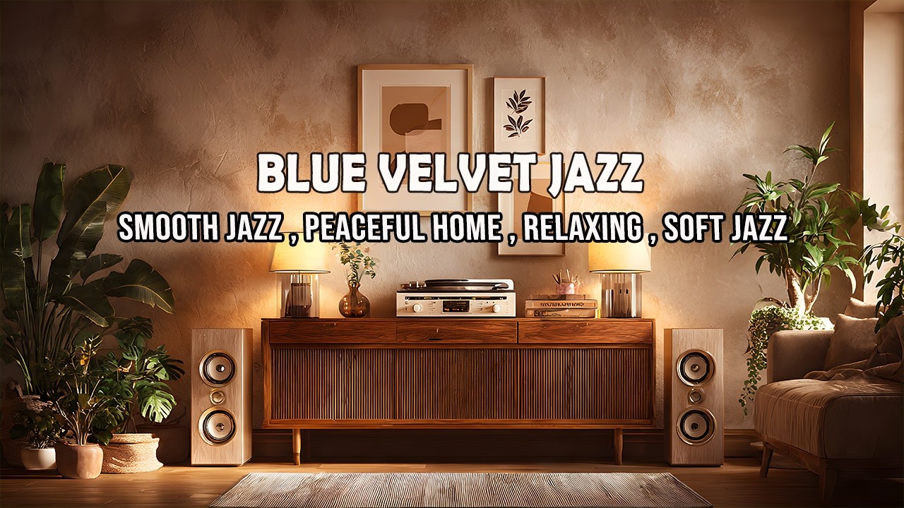 💙 Blue Velvet Jazz — Elegant Smooth Jazz for Healing Time
