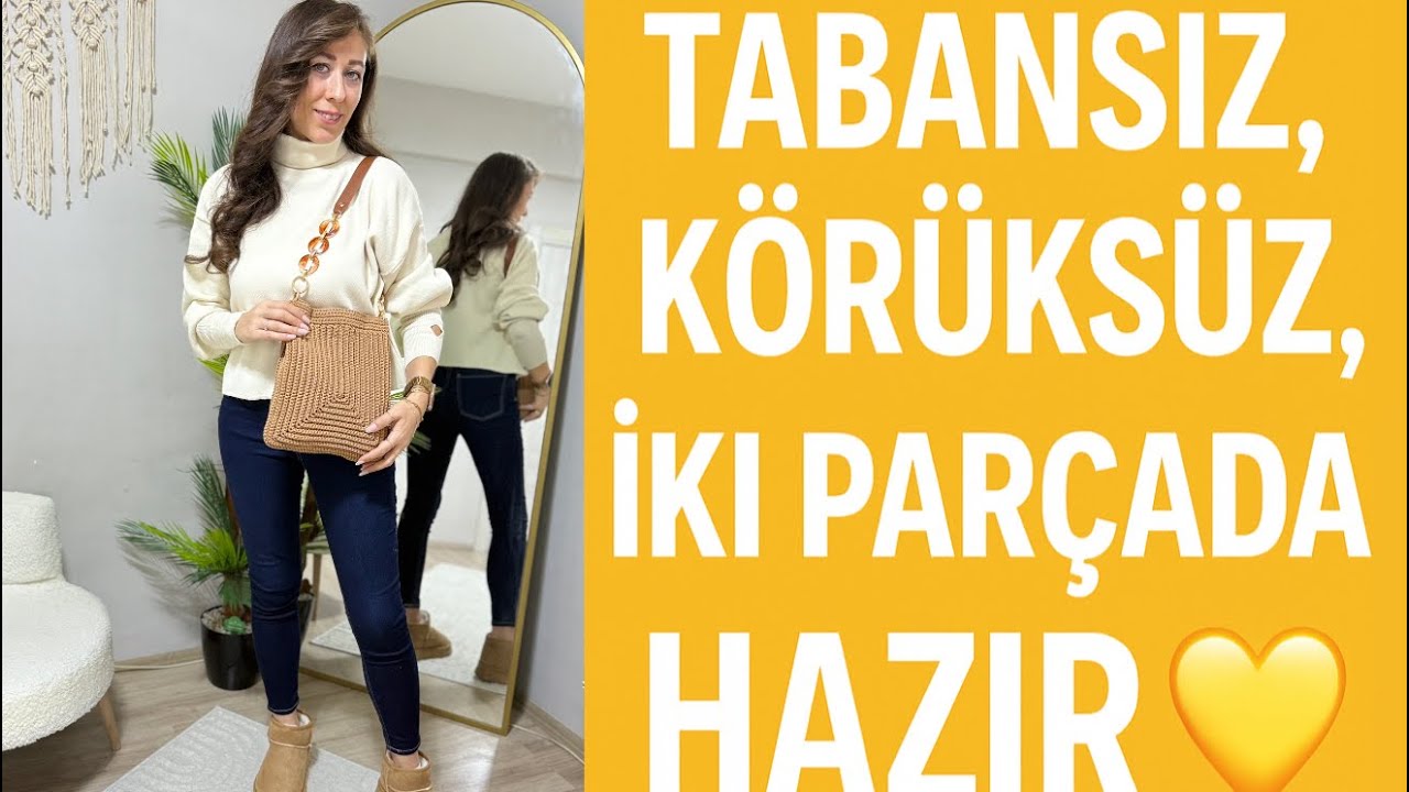 2 parca ör çanta olsun / Tabansız, körüksüz, 2 parçada hazır #örgüçanta #elörgüsü #knittingbag 