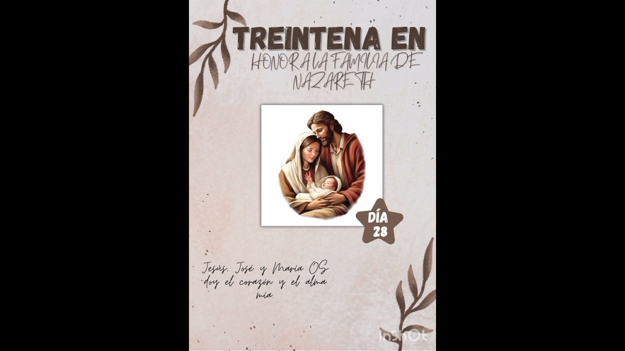 Día 28 de la treintena..San José ruega por nosotros Amén