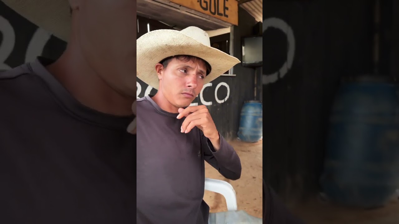 O Miguel não quis chegar no boteco de bicicleta por conta dos amigos