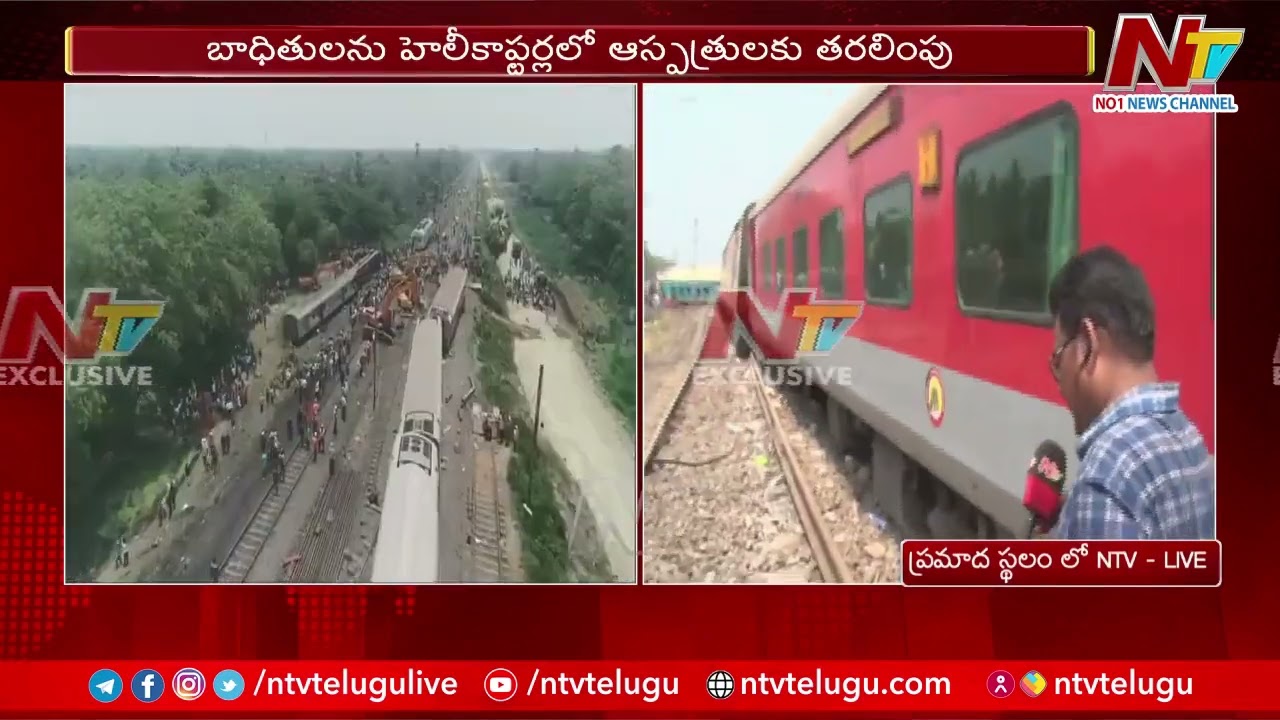 Coromandel Express Tragedy : Ntv Exclusive Report and Visuals From Odisha | Ntv