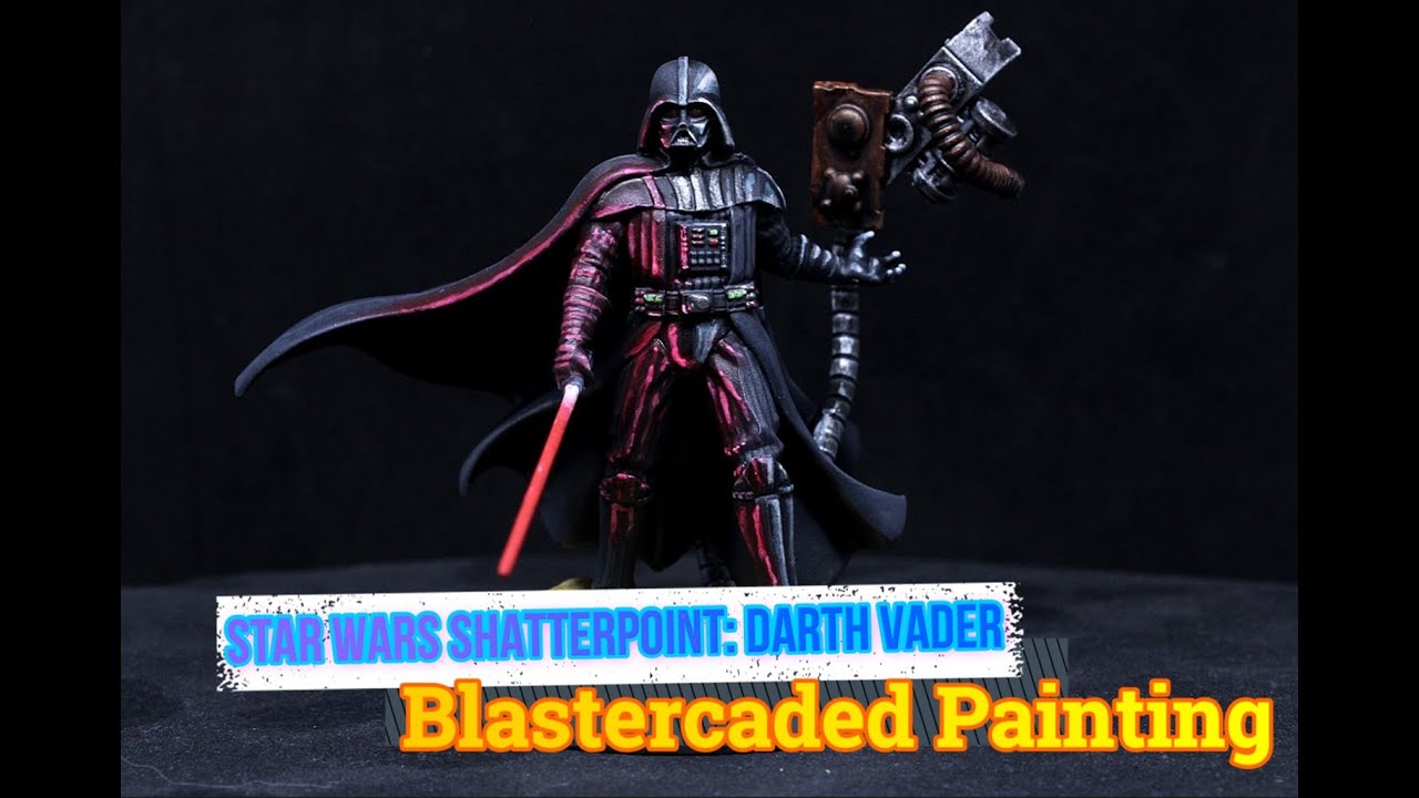 How To Paint Star Wars Shatterpoint: Darth Vader