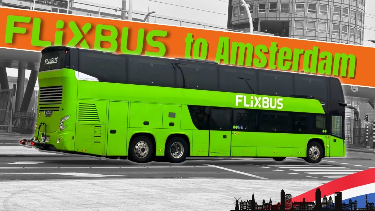 Flixbus в Амстердам — наша САМАЯ ДЕШЕВАЯ поездка! Влог о путешествиях по Европе