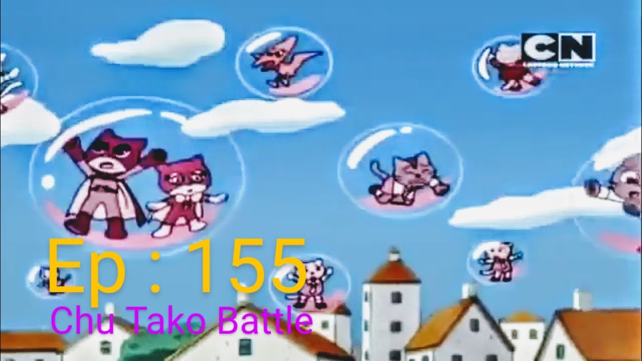 Mighty Cat Masked Niyander | Niyander new episodes | Ep : 155 - Chu Tako Battle Part 1