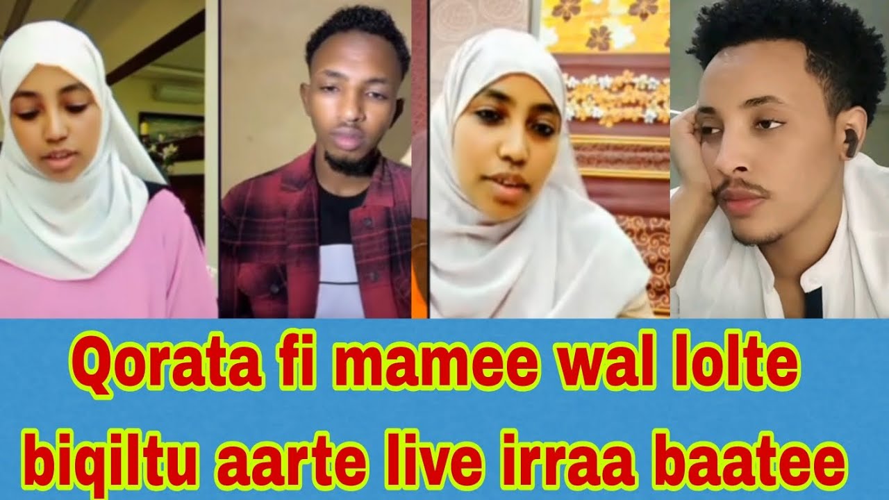 Qorata fi mamee wal loltee miskinaa biqiltu live irraa baasaan