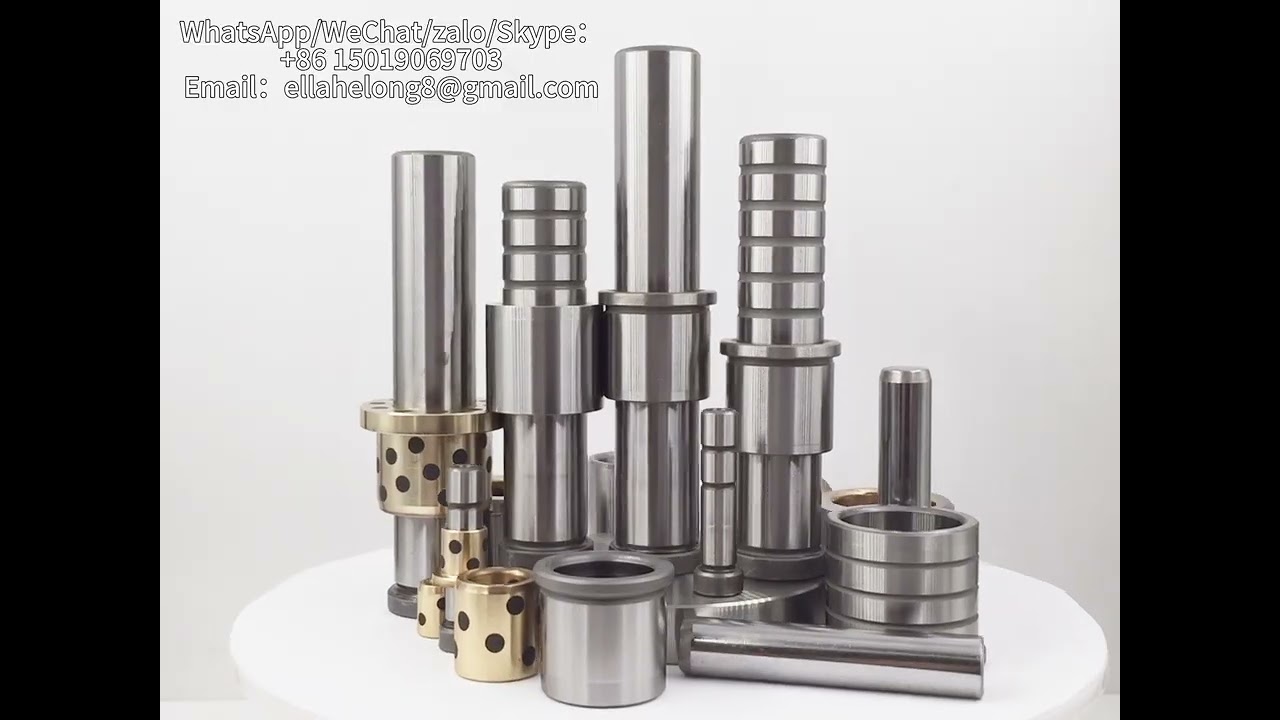 Guide pins and guide bushings, etc.