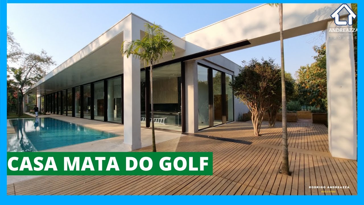 ❤️ CASA MATA DO GOLF 🏌️ união perfeita de elementos naturais como a Madeira, Pedra e Mármore!