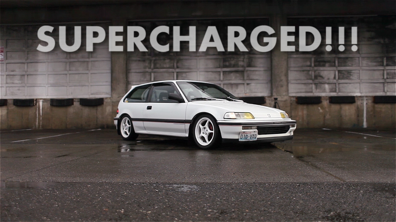 SUPERCHARGED! 1991 Honda Civic EF