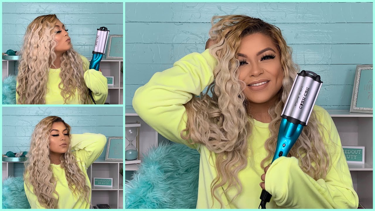 HOW TO GET CRIMP WAVE HAIR TUTORIAL || USING BED HEAD WAVE ARTIST