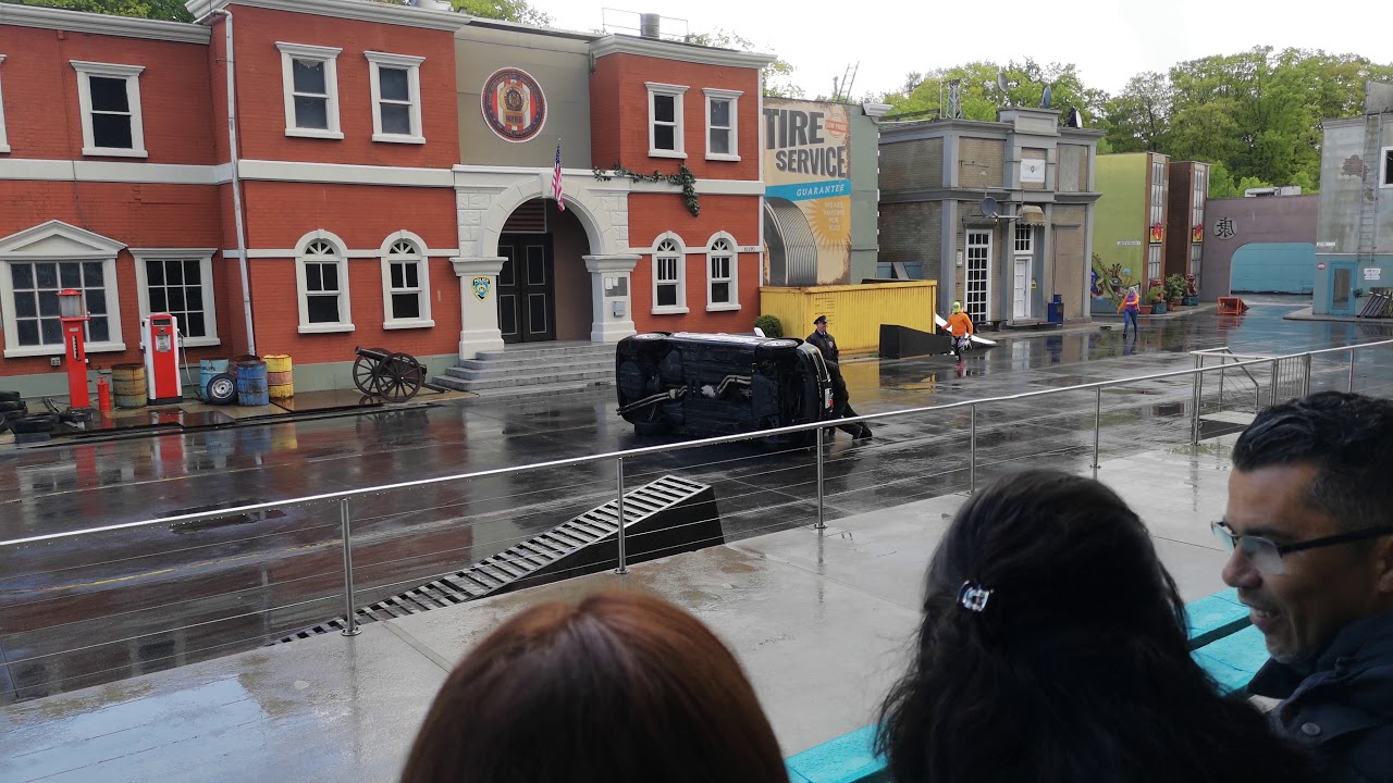 Moviepark Germany Police show fail